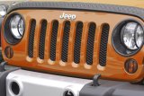 Rugged Ridge Mesh Grille Insert Black 07-18 Jeep Wrangler thumbnail 2
