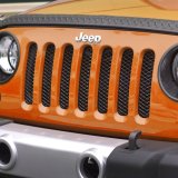 Rugged Ridge Mesh Grille Insert Black 07-18 Jeep Wrangler thumbnail 3