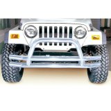 Rugged Ridge 3-In Double Tube Front Bumper SS 76-06 Models thumbnail 5