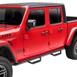 Rugged Ridge Spartan Nerf Bar Black 2020 Jeep Gladiator JT thumbnail 1