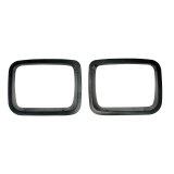 Rugged Ridge Headlight Bezels Black 87-95 Jeep Wrangler YJ thumbnail 1