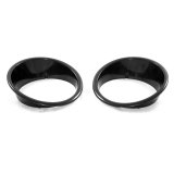 Rugged Ridge Headlight Bezels Black 07-18 Jeep Wrangler JK thumbnail 5