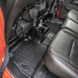 Rugged Ridge Floor Liner Rear Black 2020 Jeep Gladiator JT thumbnail 1