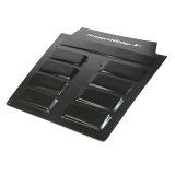 Rugged Ridge Hood Vent insert Black 07-18 Jeep Wrangler JK thumbnail 1