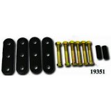 Rugged Ridge HD Front & Rear Leaf Spring Shackles 55-75 CJ thumbnail 3