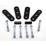 Rugged Ridge HD Front & Rear Leaf Spring Shackles 55-75 CJ thumbnail 1