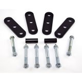 Rugged Ridge HD Front & Rear Leaf Spring Shackles 55-75 CJ thumbnail 2