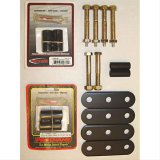 Rugged Ridge HD Front & Rear Leaf Spring Shackles 55-75 CJ thumbnail 1
