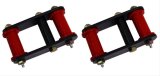 Rugged Ridge HD Front & Rear Leaf Spring Shackles 55-75 CJ thumbnail 1