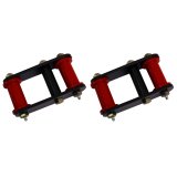 Rugged Ridge HD Front & Rear Leaf Spring Shackles 55-75 CJ thumbnail 2