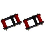 Rugged Ridge HD Front & Rear Leaf Spring Shackles 55-75 CJ thumbnail 3