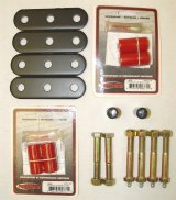 Rugged Ridge HD Front & Rear Leaf Spring Shackles 55-75 CJ thumbnail 4