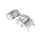 Rugged Ridge 07-18 Jeep Wrangler JK Silver Hood Catch Kit thumbnail 3