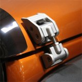 Rugged Ridge 07-18 Jeep Wrangler JK Silver Hood Catch Kit thumbnail 4