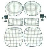 Rugged Ridge 97-06 Jeep Wrangler TJ Black Stone Guard Set thumbnail 2