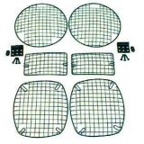 Rugged Ridge 97-06 Jeep Wrangler TJ Black Stone Guard Set thumbnail 4