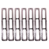 Rugged Ridge Grille Inserts Chrome 87-95 Jeep Wrangler YJ thumbnail 2