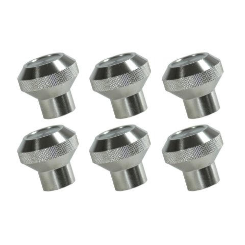 Rugged Ridge Billet Alum Dash Knob Set Alum 76-86 Jeep CJ thumbnail 2