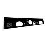 Rugged Ridge Dash Panel Pre-Cut Holes Black 76-86 Jeep CJ thumbnail 3