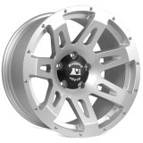 Rugged Ridge XHD Wheel Silver 18x9 07-18 Jeep Wrangler JK thumbnail 2