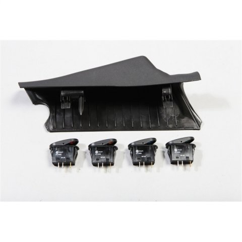Rugged Ridge A-Pillar 4 Switch Pod Kit Black LHD 11-18 JK thumbnail 4