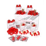 Rugged Ridge Polyurethane Bushing Kit Red 76-79 CJ5 & CJ7 thumbnail 1