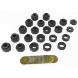 Rugged Ridge Body Mount Kit Black 87-95 Jeep Wrangler YJ thumbnail 1