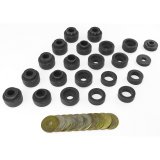 Rugged Ridge Body Mount Kit Black 87-95 Jeep Wrangler YJ thumbnail 2