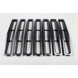 Rugged Ridge Grille Inserts Black 87-95 Jeep Wrangler YJ thumbnail 2