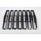 Rugged Ridge Grille Inserts Black 87-95 Jeep Wrangler YJ thumbnail 3