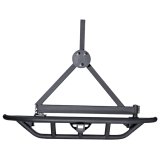 Rugged Ridge RRC Tire Carrier Black 87-06 Jeep Wrangler thumbnail 1