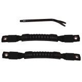 Rugged Ridge Door Pull Straps Black 97-06 Jeep Wrangler thumbnail 1