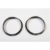 Rugged Ridge Headlight Bezels Black 97-06 Jeep Wrangler thumbnail 5