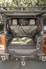 Rugged Ridge C3 Cargo Cover w/Subwoofer 07-14 JKU 4 Door thumbnail 2