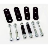 Rugged Ridge HD Front Leaf Spring Shackles 76-86 Jeep CJ thumbnail 1