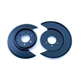Rugged Ridge 77-78 Jeep CJ Black Disc Brake Dust Shield thumbnail 2
