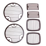 Rugged Ridge 97-06 Jeep Wrangler Billet Stone Guard Set thumbnail 2
