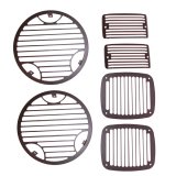 Rugged Ridge 97-06 Jeep Wrangler Billet Stone Guard Set thumbnail 3
