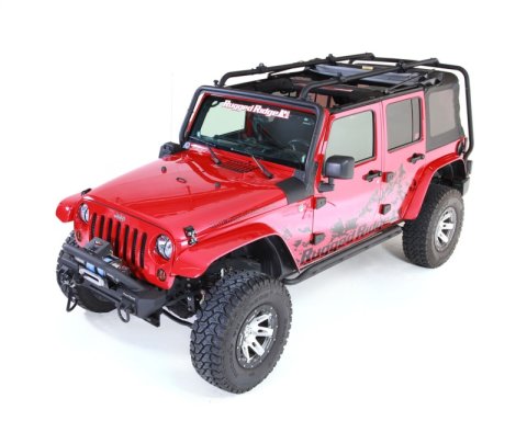 Rugged Ridge Roof Rack 07-18 Jeep 4-Door Jeep Wrangler thumbnail 2