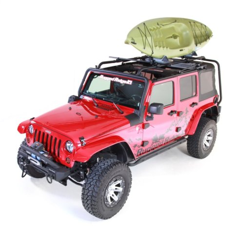 Rugged Ridge Roof Rack 07-18 Jeep 4-Door Jeep Wrangler thumbnail 3