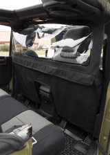 Rugged Ridge Windbreaker 07-18 Jeep Wrangler JKU 4 Door thumbnail 3