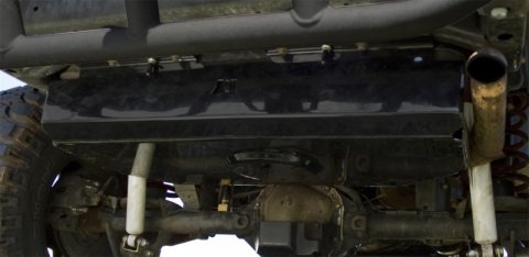 Rugged Ridge Gas Tank Skid Plate 97-06 Jeep Wrangler TJ thumbnail 3