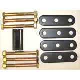 Rugged Ridge HD Rear Leaf Spring Shackles 76-86 Jeep CJ thumbnail 1