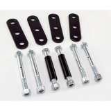 Rugged Ridge HD Rear Leaf Spring Shackles 76-86 Jeep CJ thumbnail 1