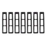 Rugged Ridge Grille Inserts Black 97-06 Jeep Wrangler thumbnail 3