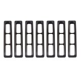 Rugged Ridge Grille Inserts Black 97-06 Jeep Wrangler thumbnail 6
