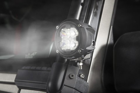 Rugged Ridge Round LED Light 3.5in Combo High/Low Beam thumbnail 8