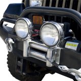 Rugged Ridge Roller Fairlead w/ Off-road Light Mounts thumbnail 3