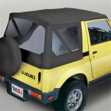 Rugged Ridge S-Top Black Denim Clear Windows Samurai thumbnail 2