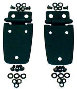 Rugged Ridge 97-06 Jeep Wrangler Black Hood Hinges thumbnail 2